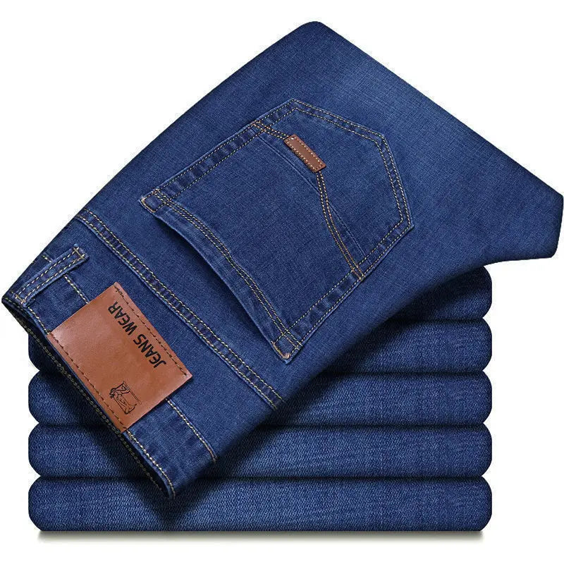 Jean Droit Homme Business Casual Style Coréen Stretch Confortable | 6 Coloris | Tailles 28-40