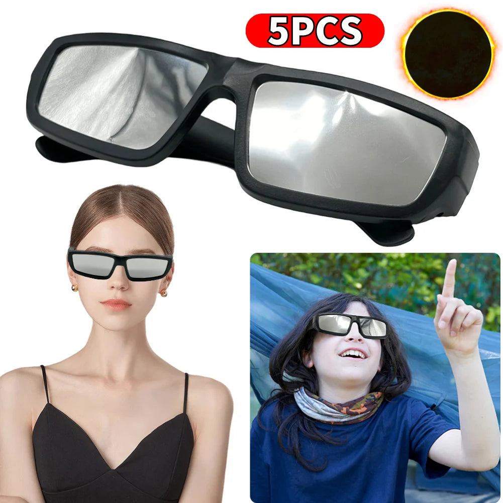 Lunettes d'Observation d'Éclipse Solaire Certifiées ISO – Pack 1 à 10 pièces