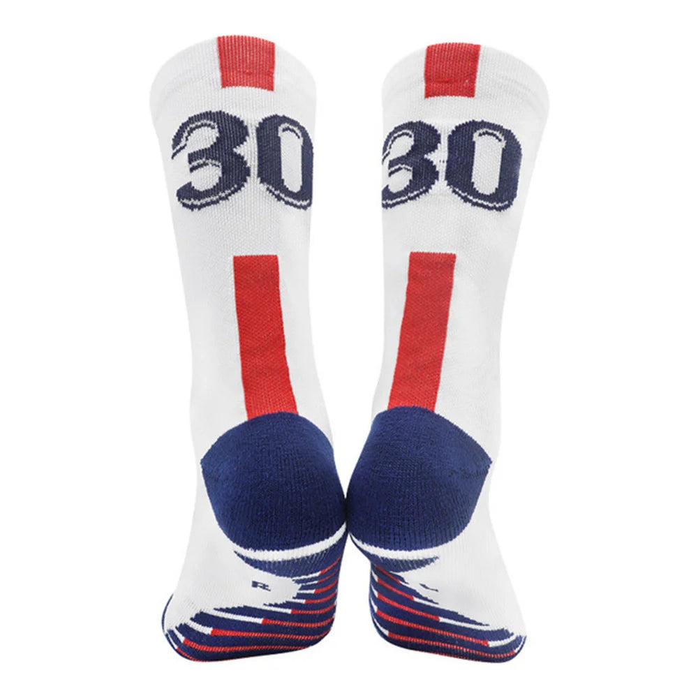 Chaussettes de Football Unisexe – Respirantes, Antidérapantes, Séchage Rapide | Enfant & Adulte