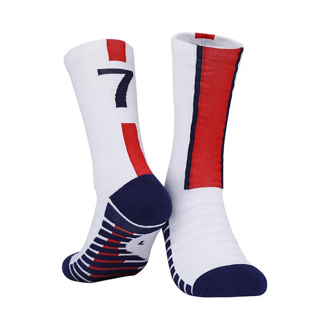 Chaussettes de Football Unisexe – Respirantes, Antidérapantes, Séchage Rapide | Enfant & Adulte