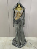 Women's Sequin Stage Dress – Carnival, Nightclub & Festival Outfit