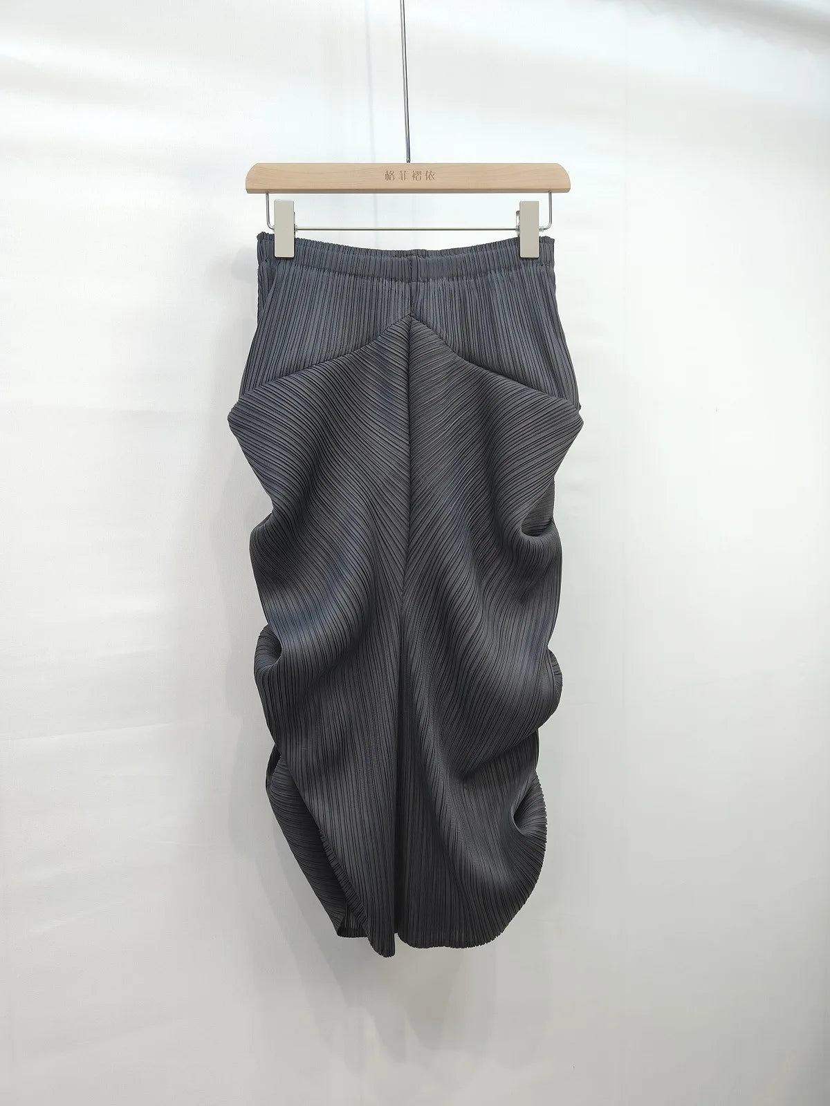 Jupe Plissée A-Line Femme – Taille Élastique, Coupe Ample & Irrégulière