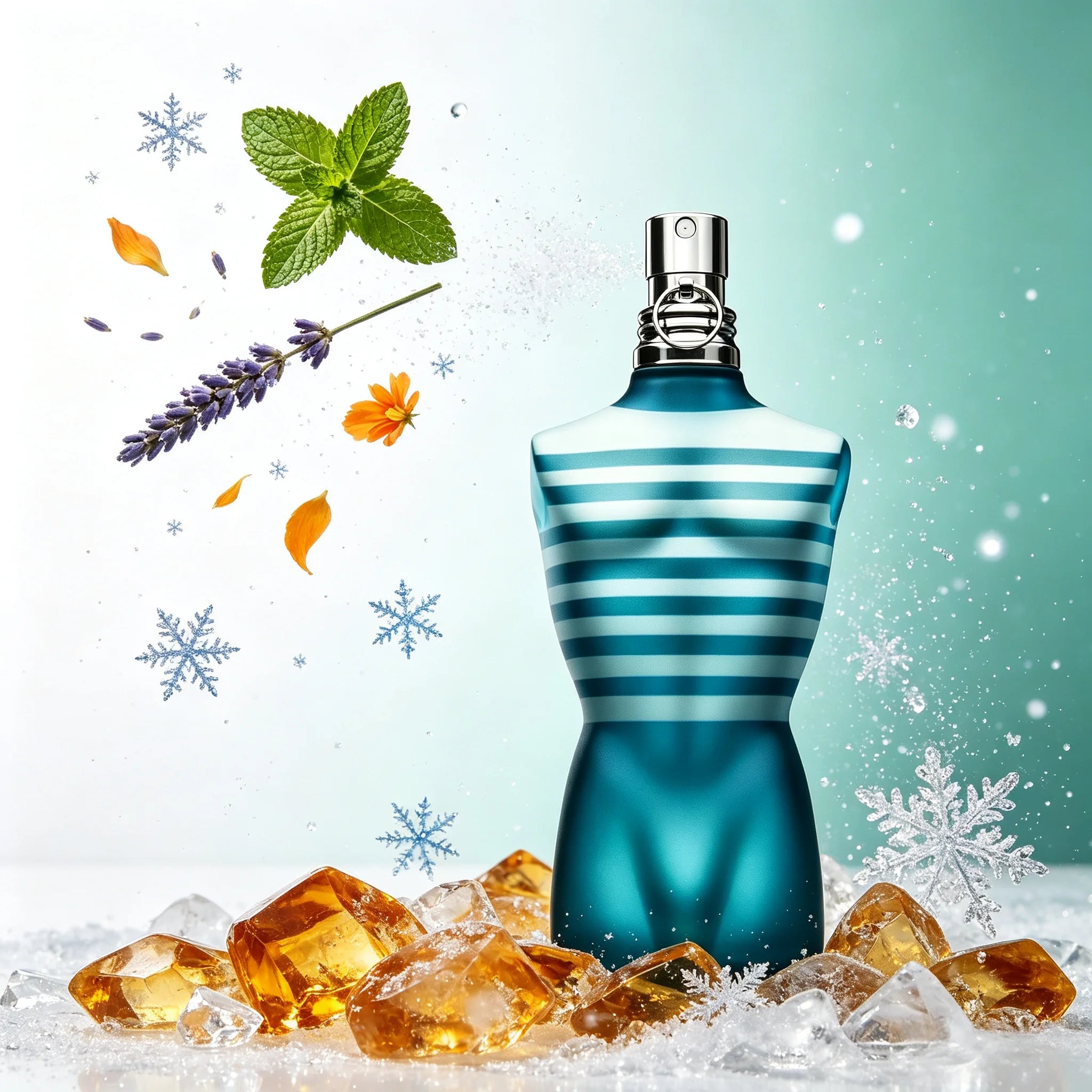 Jean Paul Gaultier Le Male Eau de Toilette – Cologne Ambre Aromatique Longue Tenue pour Homme