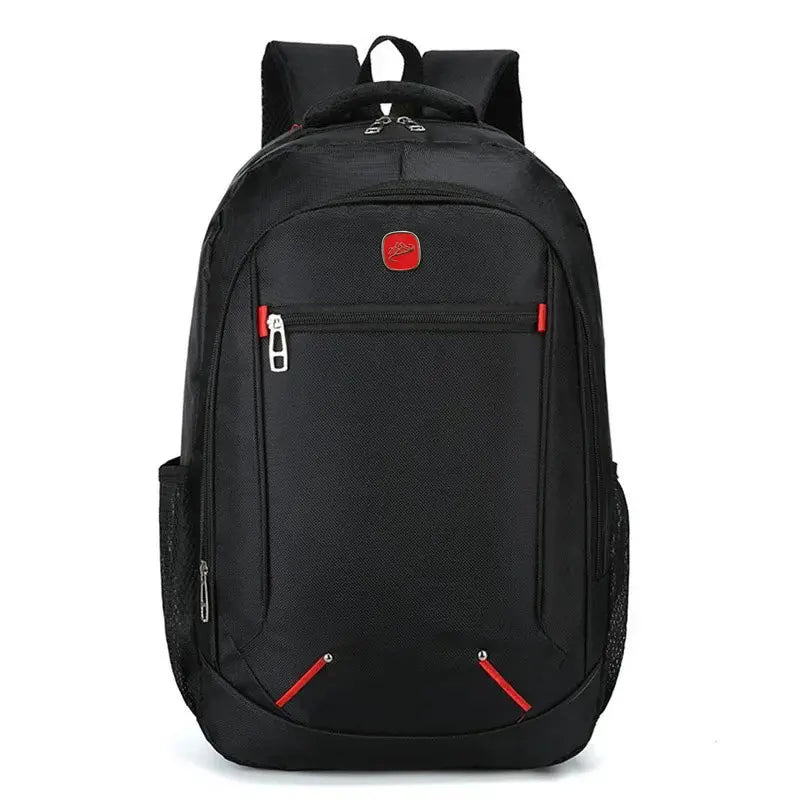 Sac à Dos Étudiant Grande Capacité – Nylon Casual Couleur Unie | Multifonction | Unisexe