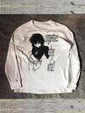 Women Retro Cute Harajuku Slim fit Tops Lady White Casual T-Shirts Girls Letter Anime Print Long Sleeve Clothes