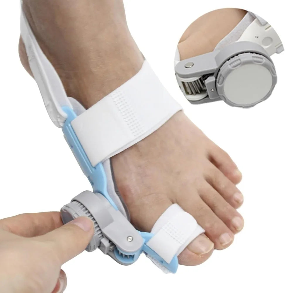 Hallux Valgus Correction Device Universal Size Design Pressure Adjustable Knob Foot Care Tool