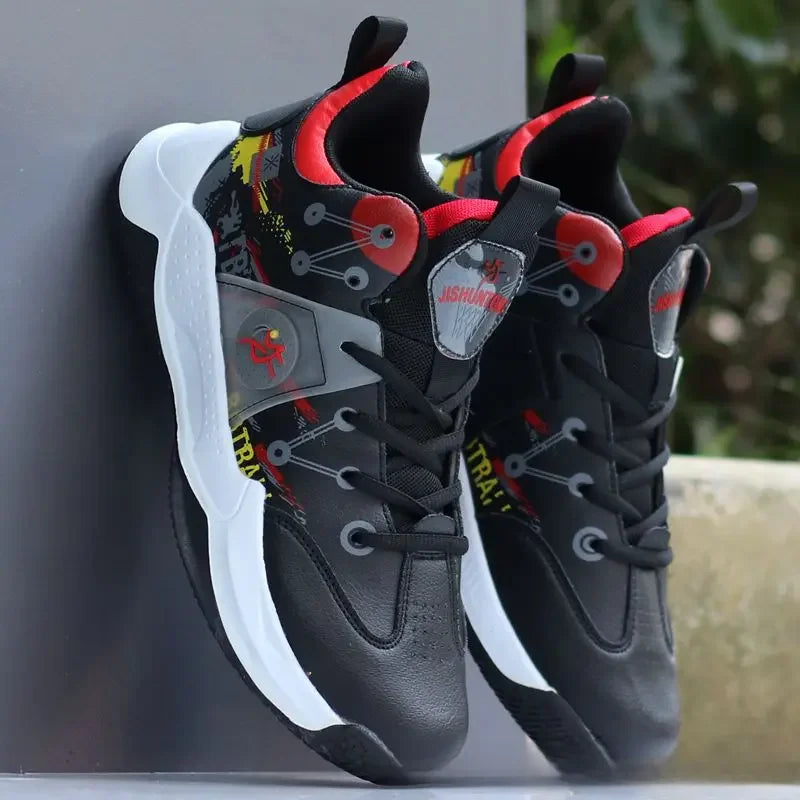 Sneakers Basketball Homme – Respirantes, Anti-dérapantes, Semelle Caoutchouc | Été