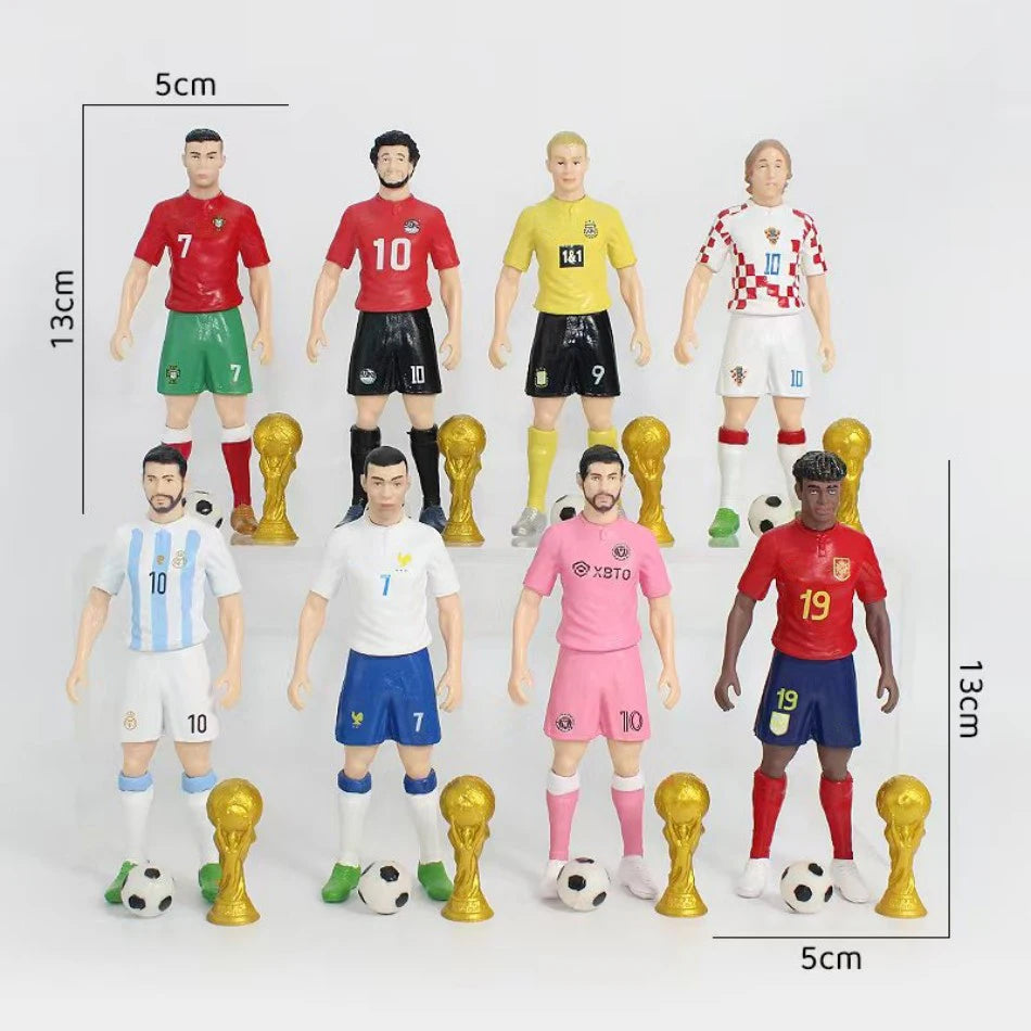Figurines de Football Stars – Collection de Jouets Décoratifs pour Fans