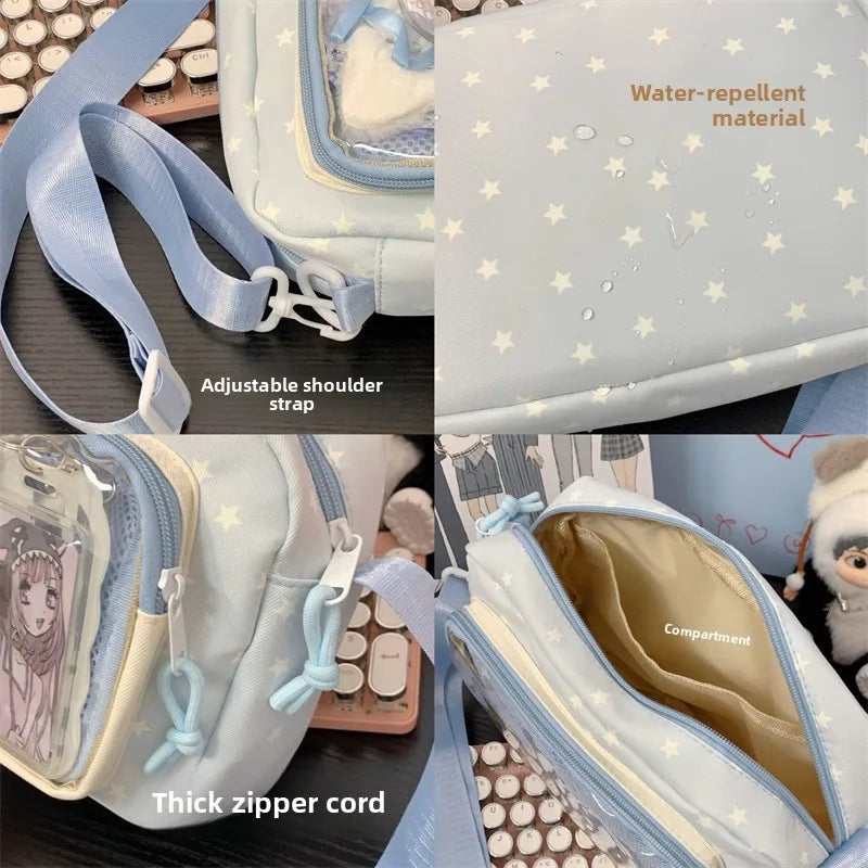 New Casual Dopamine Women Ita Bags Fashion Small Capacity Subculture Crossbody Shoulder Bag Aesthetic Designer Bolso Mujer