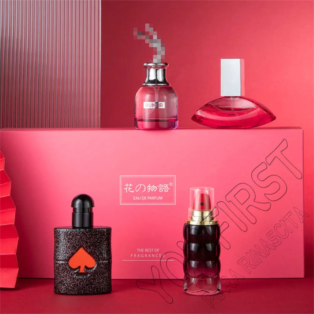YOUFIRST Pura Rinascita – Coffret Eau de Parfum aux Phéromones 105 ml | 4 pcs | Femme