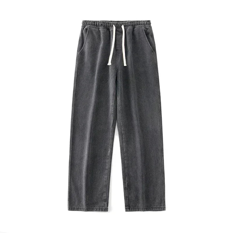Jean Wide Leg Loose Homme Streetwear Coréen 5 Coloris Coton | S-XXXL