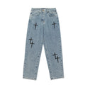 Jean Baggy Wide Leg Cargo Homme Korean Streetwear High Street 2 Coloris Tailles S-3XL Asia