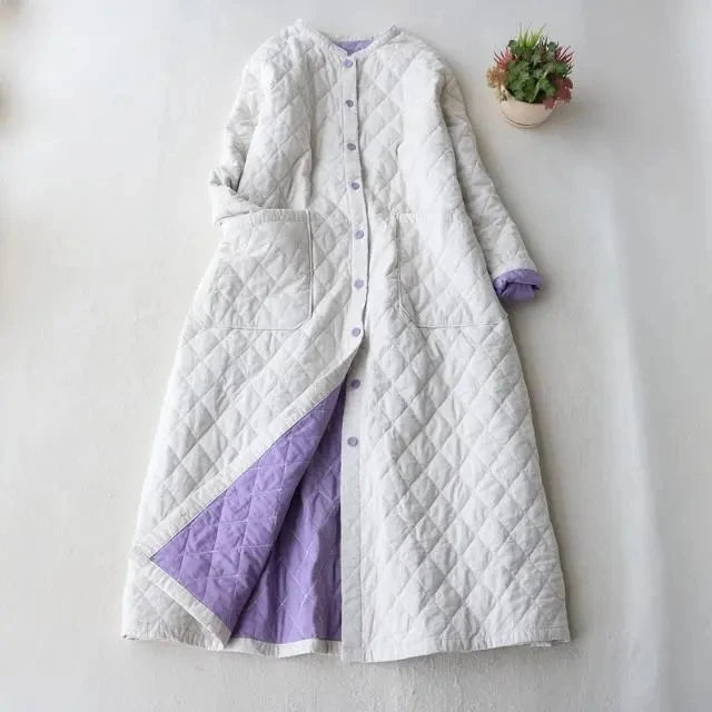 Veste Matelassée Oversize Femme – Manteau Long Hiver 2026 | Coupe Ample & Chaleureuse