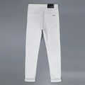 Jean Slim Blanc Homme – Coupe Ajustée Élastique Style Business Casual