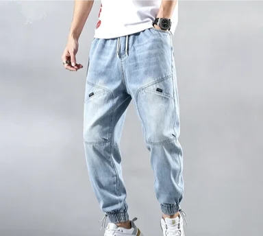 Jean Cargo Streetwear Homme – Multi-Poches Élastique Casual | 4 Coloris | Toutes Saisons