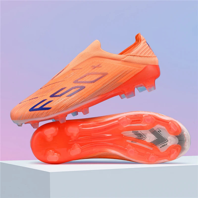 Chaussures de Football qztzx T29 – Crampons FG/TF, Légères & Respirantes, Homme/Mixte