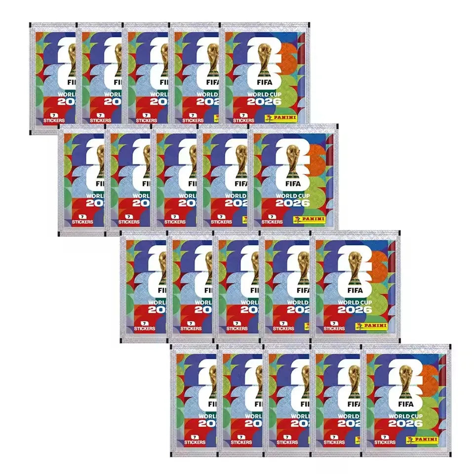 2026 World Cup Sticker Collection Blind Box Sticker Collection Pack & Album Soccer Memorabilia Set Football Souvenir Fan Gift