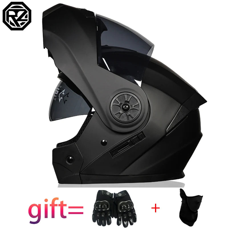 Casque Moto Modulable ORZ – Flip Up, Homologué DOT, ABS Léger 1,3 kg | Unisexe