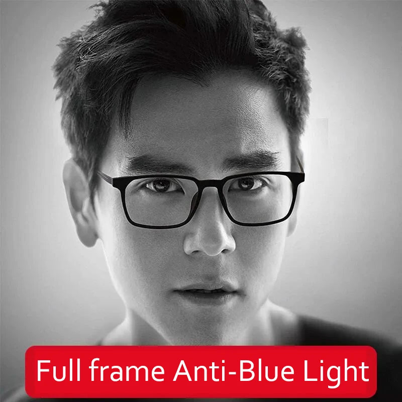 Lunettes de Lecture Progressives en Titane Pur – Anti-Lumière Bleue Unisexe (Modèle 2209)