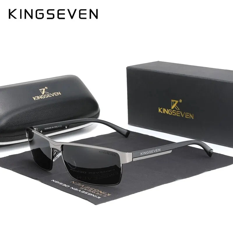 Lunettes de Soleil KINGSEVEN Polarisées Photochromiques – Anti-Reflets UV400 Conduite Mixte