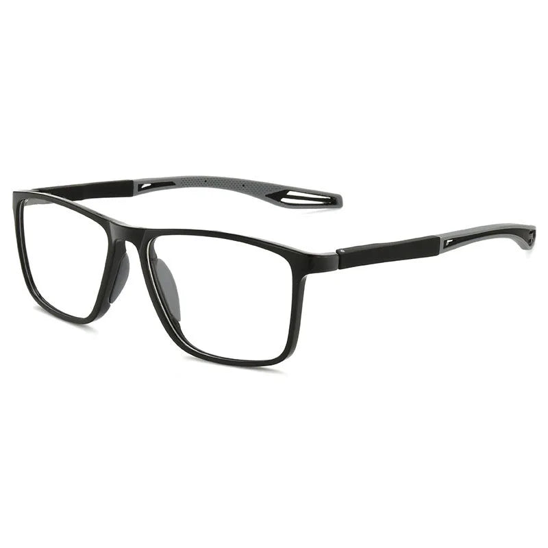 Lunettes de Lecture Progressives Multifocales Anti-Lumière Bleue – Mixte, Grande Monture Rectangulaire