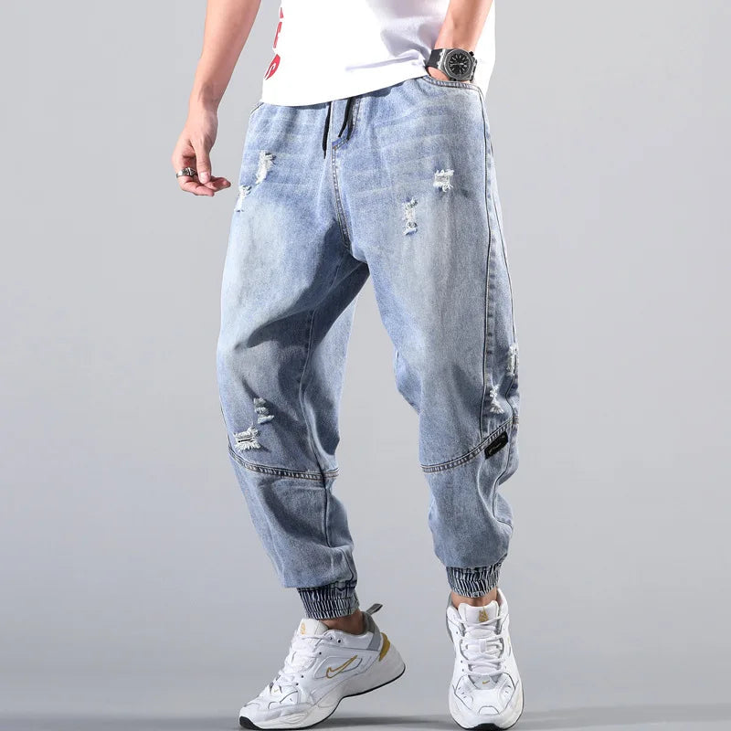 Jean Cargo Streetwear Homme – Multi-Poches Élastique Casual | 4 Coloris | Toutes Saisons