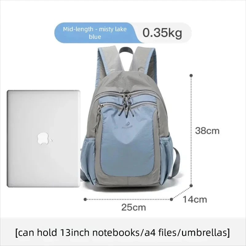 Fouvor 2026 New Women's Outdoor Backpack Lightweight Small Backpack Waterproof Travel Bag Casual Daypack Female 3068-06 3068-16