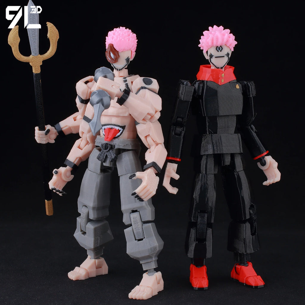 Figurines Articulées Jujutsu Kaisen – Collection Lucky13 / Titan13