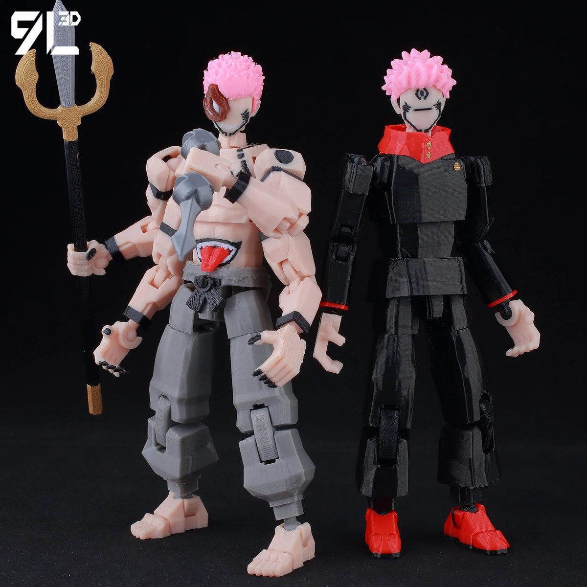 Figurines Articulées Jujutsu Kaisen – Collection Lucky13 / Titan13