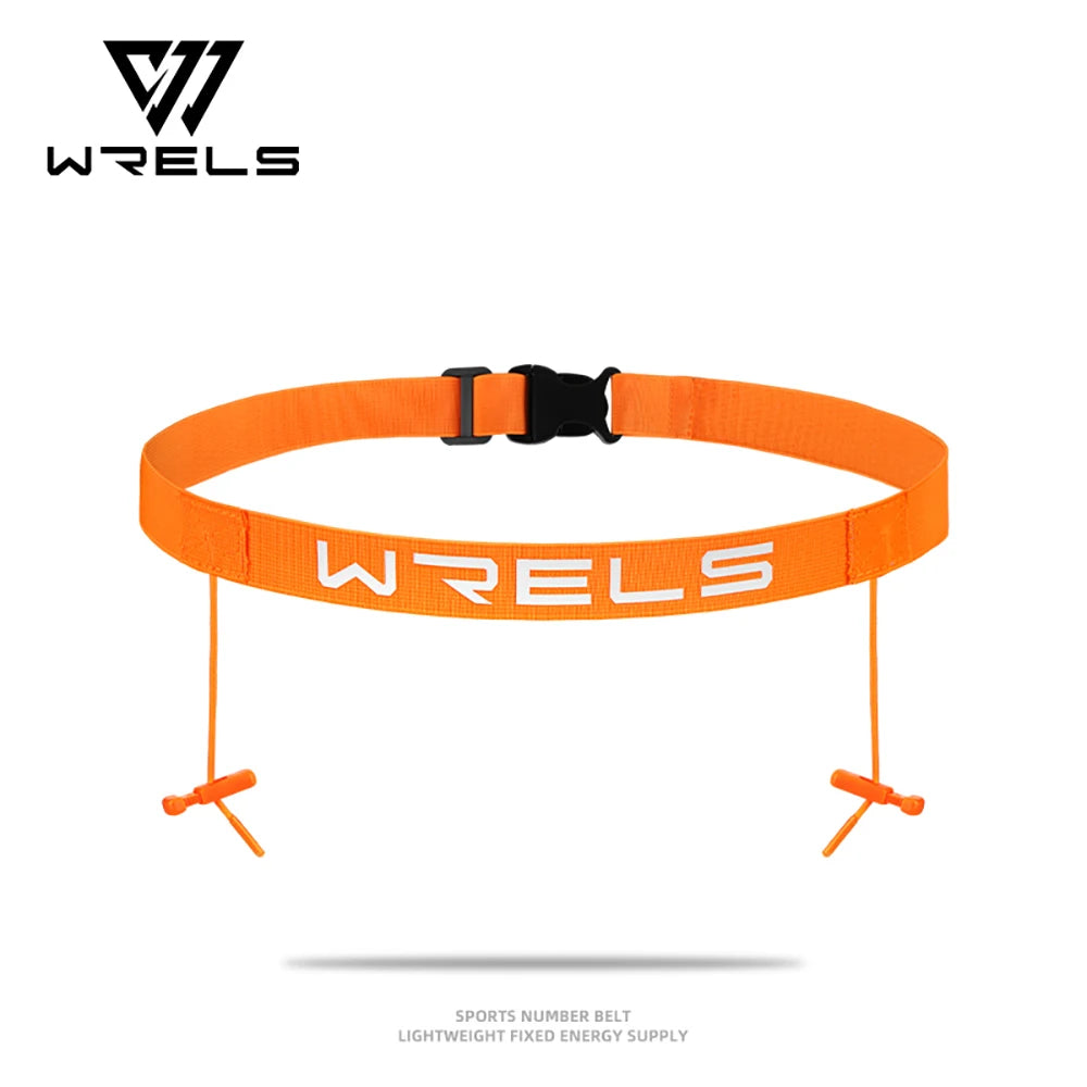 Ceinture Porte-Dossard Triathlon & Marathon WRELS – Unisexe, Réglable