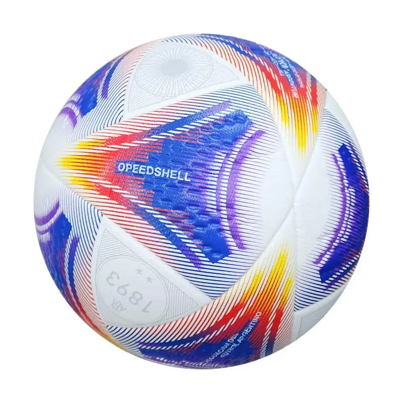 Ballon de Football PU Taille 5 – Cousu à Chaud, Résistant et Compétition