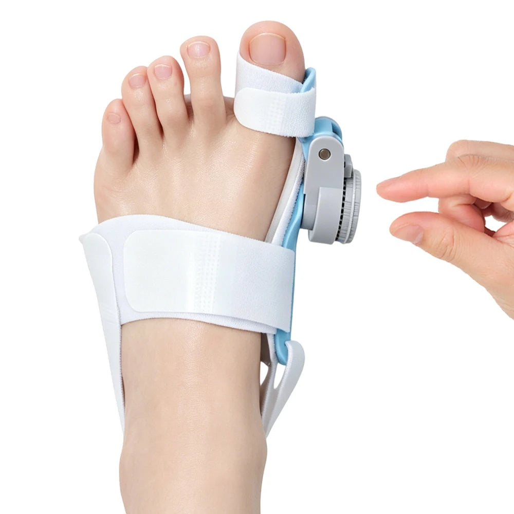 Hallux Valgus Correction Device Universal Size Design Pressure Adjustable Knob Foot Care Tool