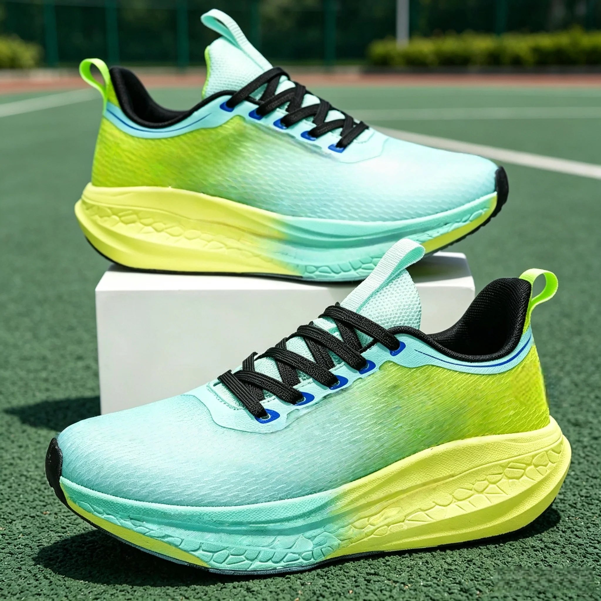 Chaussures de Sport à Plaque Carbone – Amorti Marathon, Anti-Torsion, Rebond Élastique | Unisexe