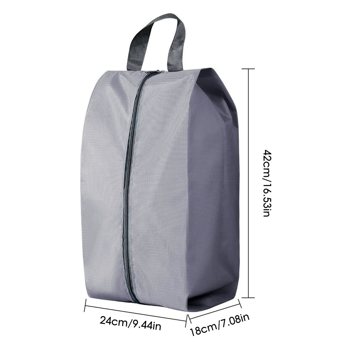 Travel Shoe Bags 6 Pack Waterproof Oxford Cloth Dustproof Storage Bag for Men Shoes Size 12 Travel Gym Home Organization