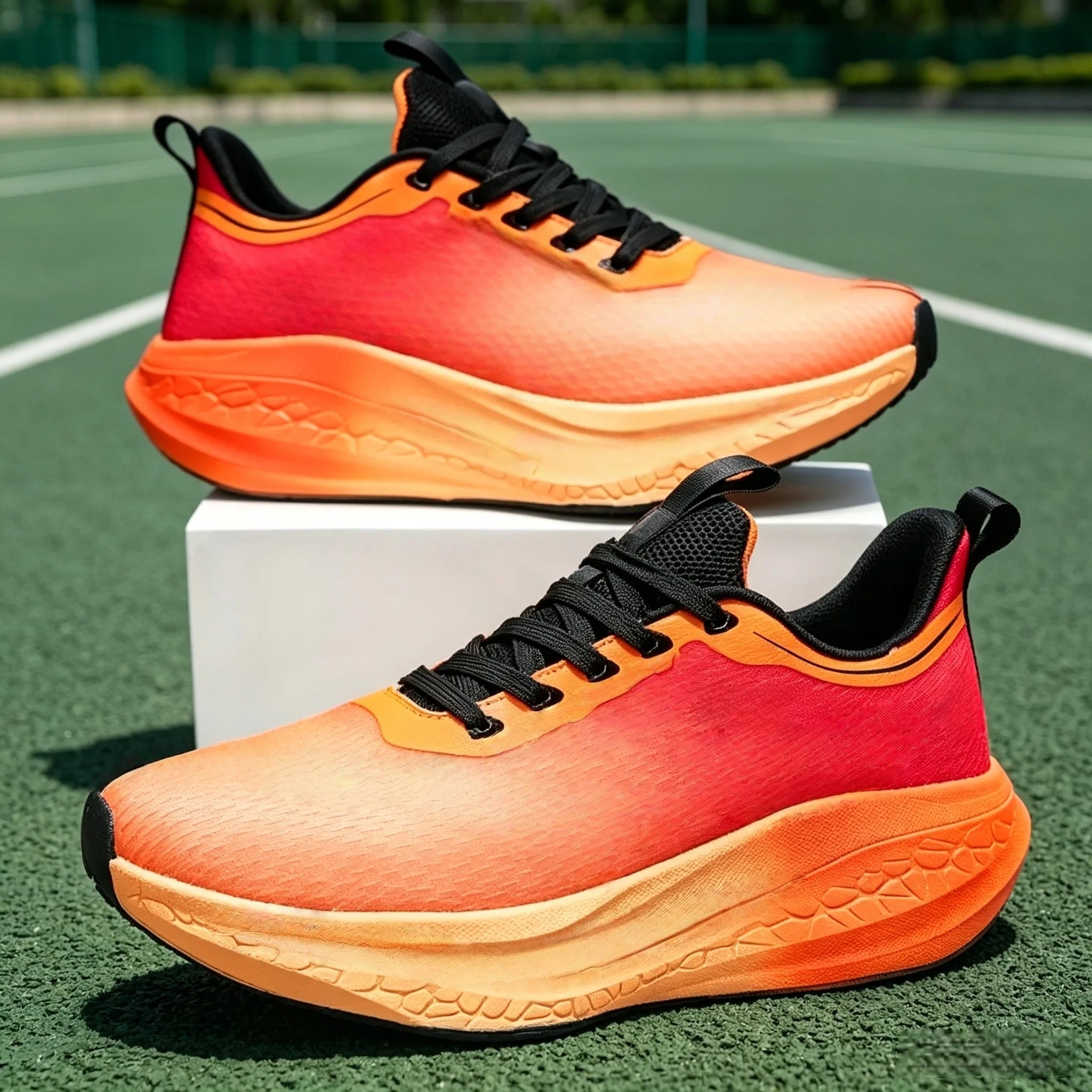 Chaussures de Sport à Plaque Carbone – Amorti Marathon, Anti-Torsion, Rebond Élastique | Unisexe