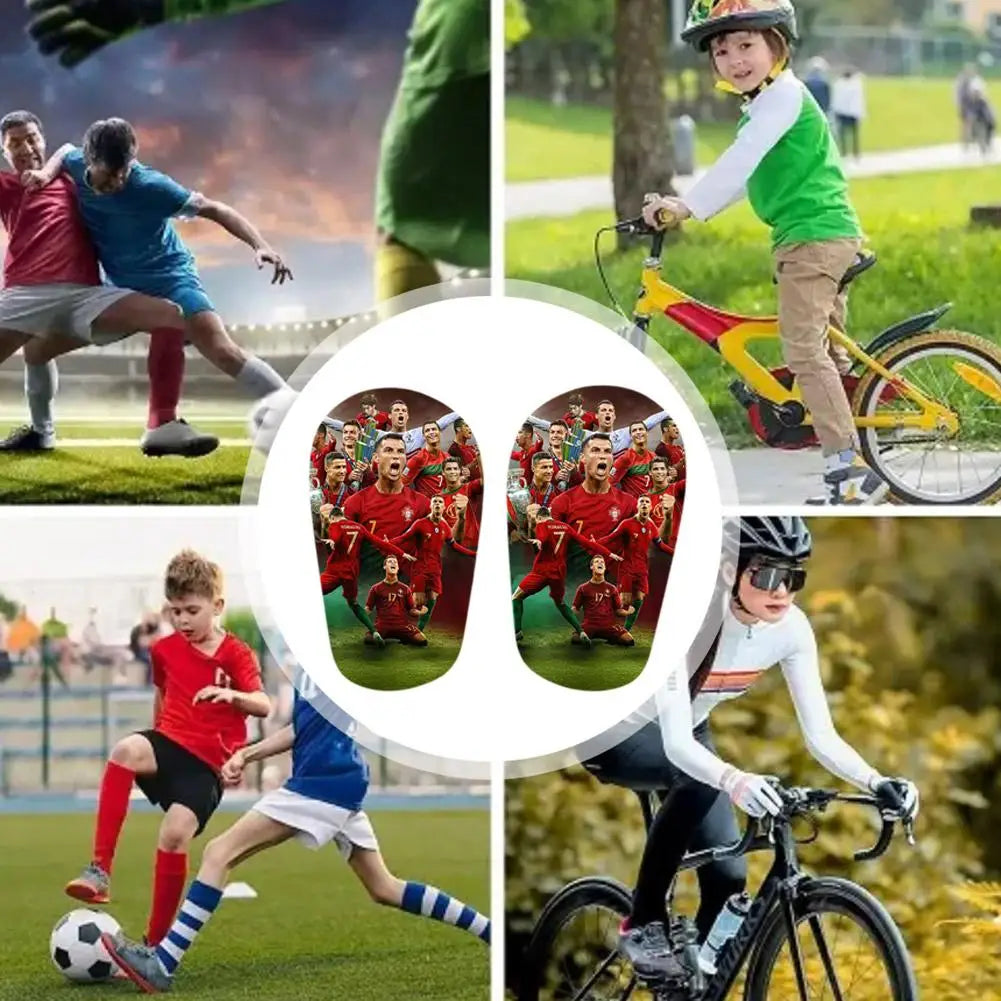 Paire de Mini Protège-tibias Football – Équipement de Protection & Collection Fans