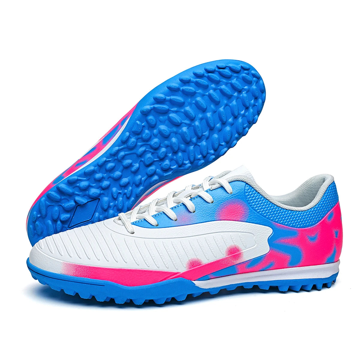 Chaussures de Football TF Respirantes – Crampons Brisés Anti-Glisse, Unisexe