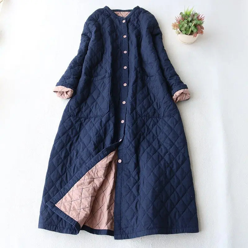 Veste Matelassée Oversize Femme – Manteau Long Hiver 2026 | Coupe Ample & Chaleureuse