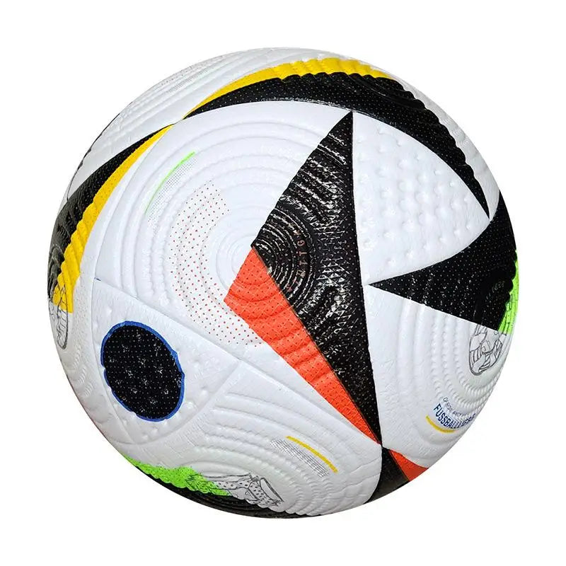 Ballon de Football PU Taille 5 – Cousu à Chaud, Résistant et Compétition