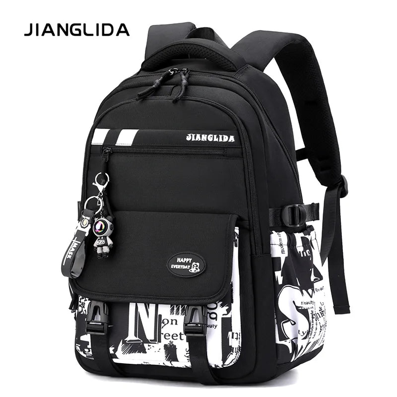 NEW Children School Bags Teenage Boys Kids Backpack Middle High School Students School Backpacks Outdoor Travel Book Bag Mochila