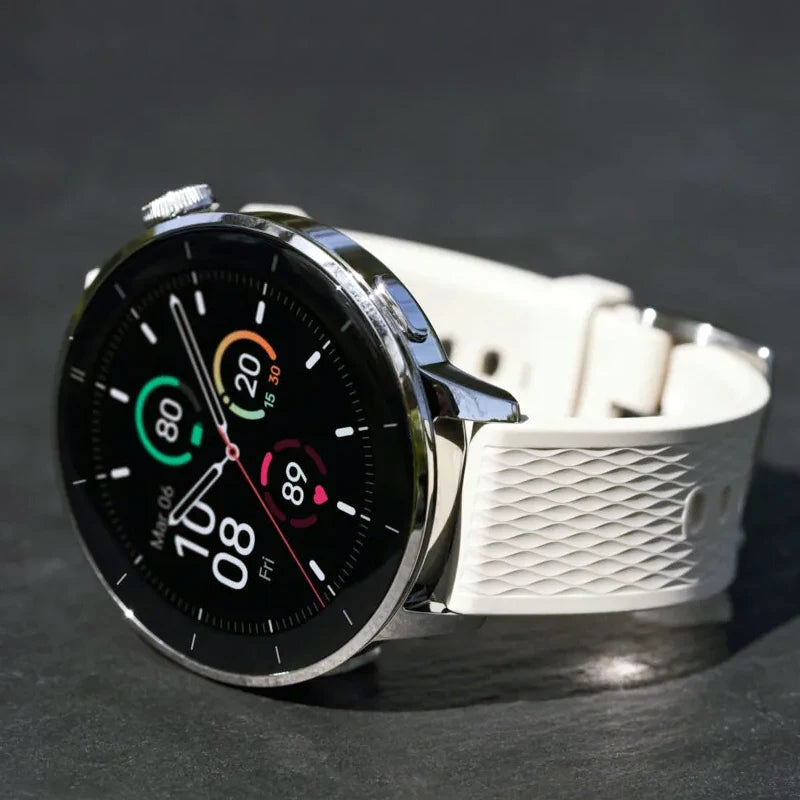 OnePlus Watch 3 43mm – Montre Connectée AMOLED, Wear OS, GPS, ECG | Version Mondiale