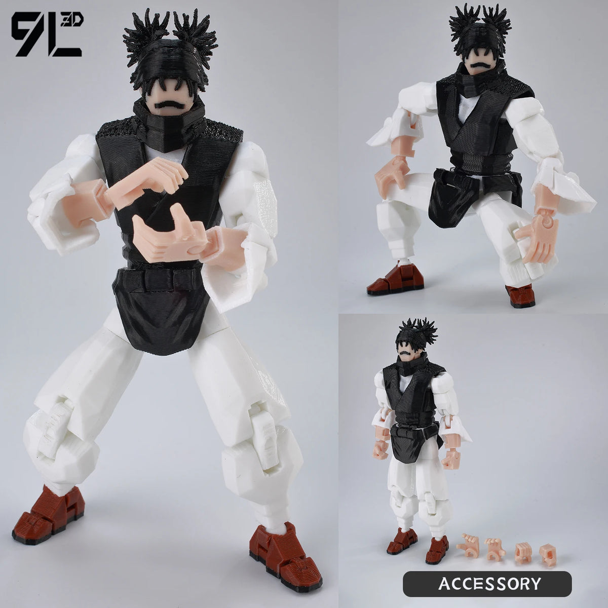 Figurines Articulées Jujutsu Kaisen – Collection Lucky13 / Titan13