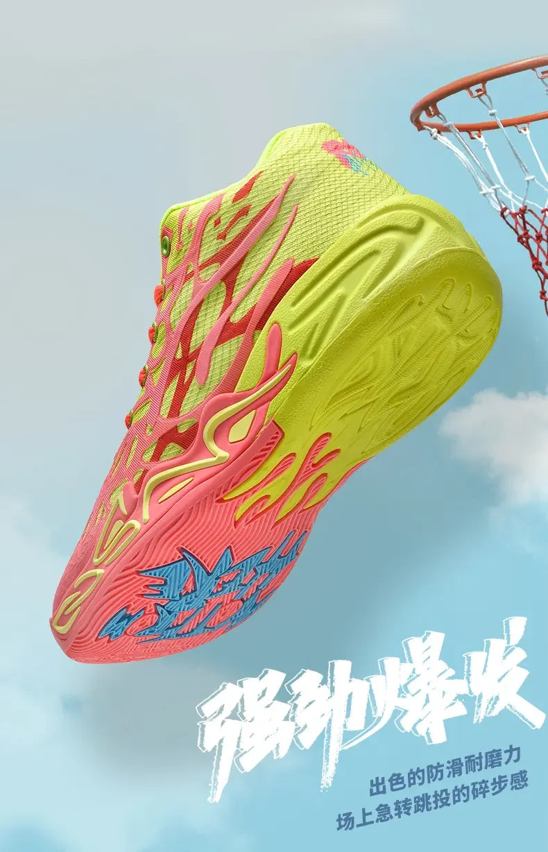 Chaussures de Basketball Respirantes – Confort & Performance