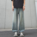 Jean Wide Leg Loose Homme Style Coréen Classique 3 Coloris Denim | S-XXXL