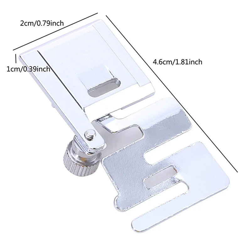 Pied-de-biche Ourlet Roulé en Inox – Accessoires Couture DIY
