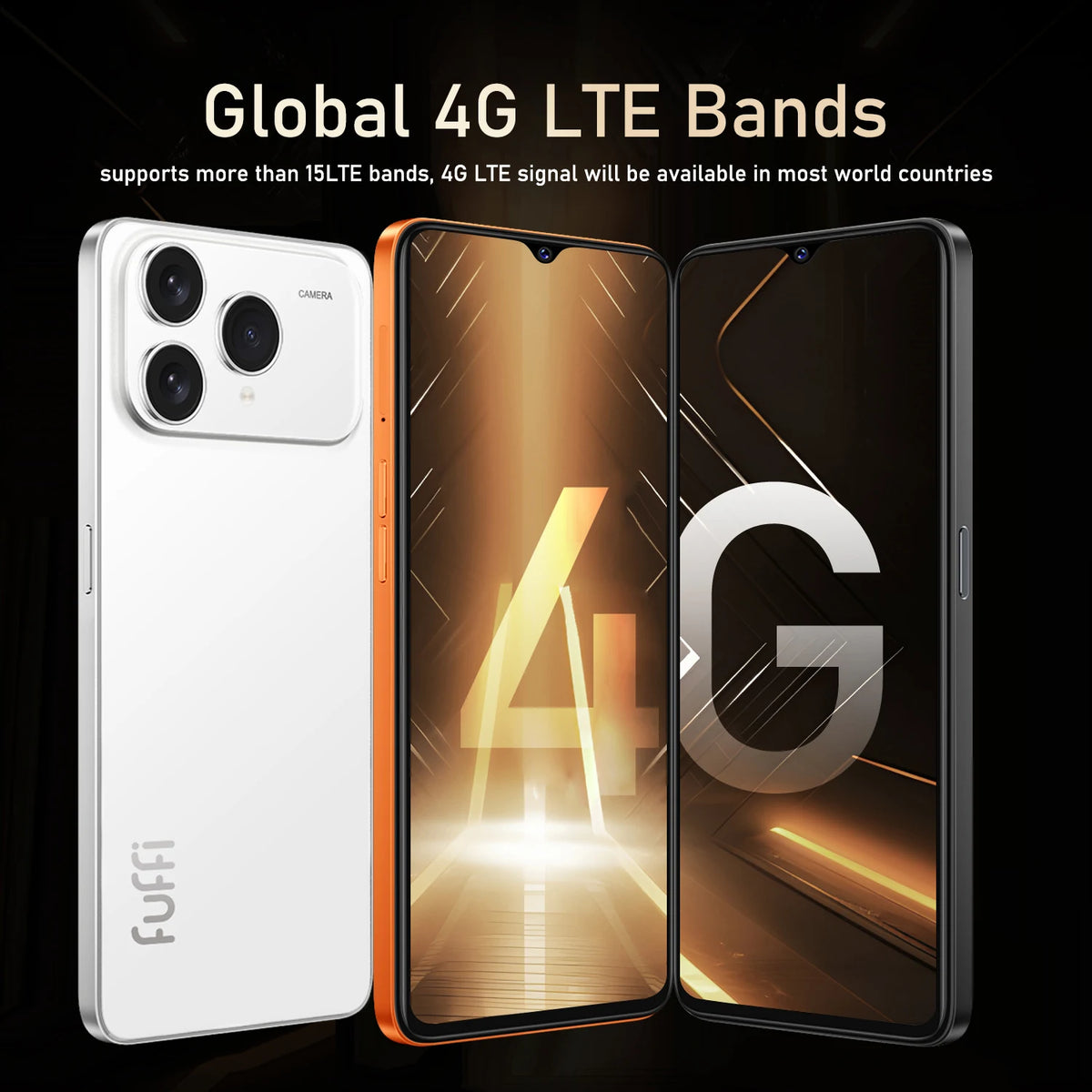 FUFFI M17 Pro Unlocked 4G Smartphone | 6.53' HD, 8+256GB, 4000mAh Battery, 48MP Camera, Fast Charging, Face Recognition, Android | Daily Office & Gift