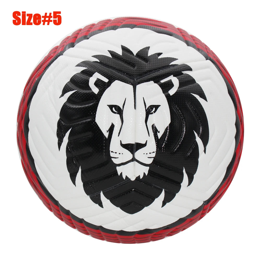 Ballon de Football Officiel Taille 5 – Matière PU Haute Qualité, Coutures Thermosoudées