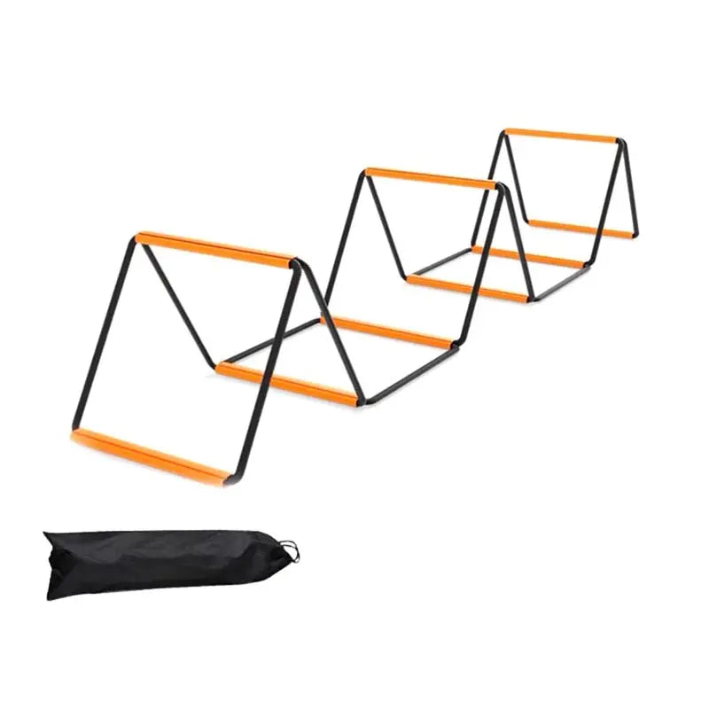 HW-Foldable Agility Ladder  Soccer Football Training Equipment Jump Speed Coordination Footwork Ladder 8 Grids For Kid Adult