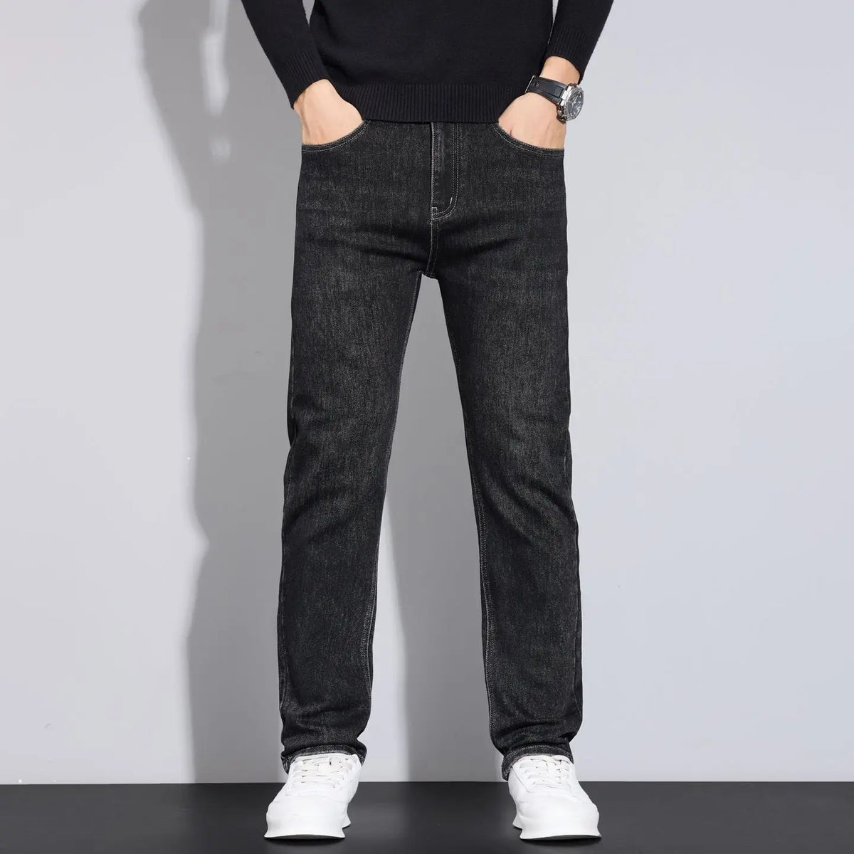 Jean Slim Skinny Homme – Coupe Ajustée Casual Streetwear | 6 Coloris | Tailles 28-40