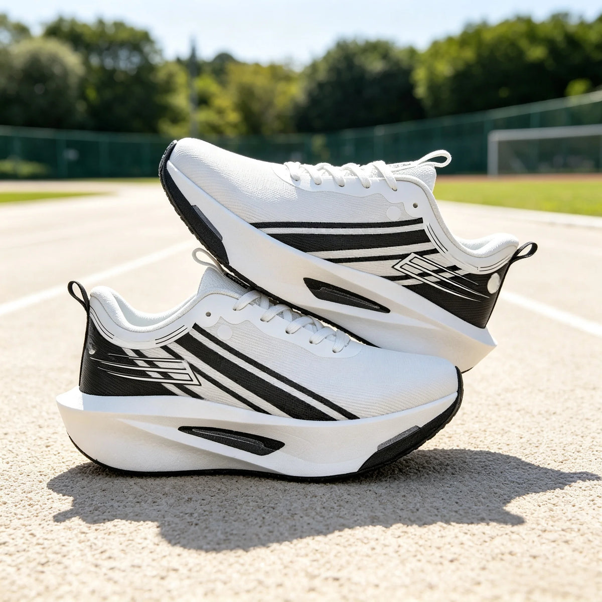 Chaussures Sport Carbone Color Block – Respirantes, Anti-Torsion | 5 Coloris